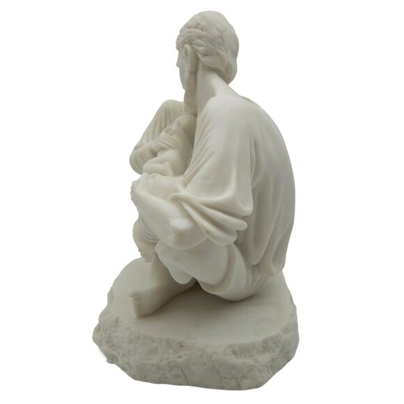 TIMOTHY SCHMALZ Holy Family A Quiet Moment 90s Figurine Canada Vintage 8x7" - Picture 4 of 11